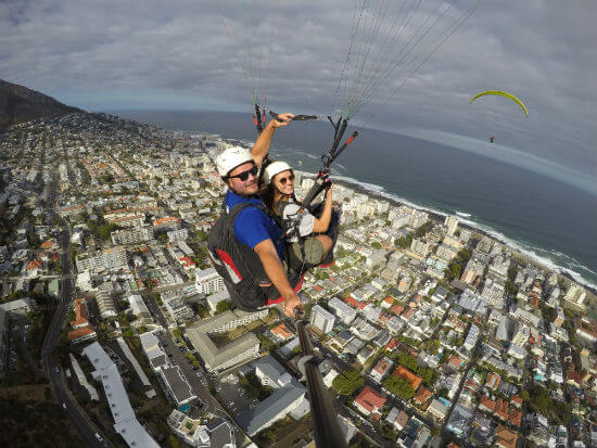 Sarah Mewes_ Paragliding Cape Town