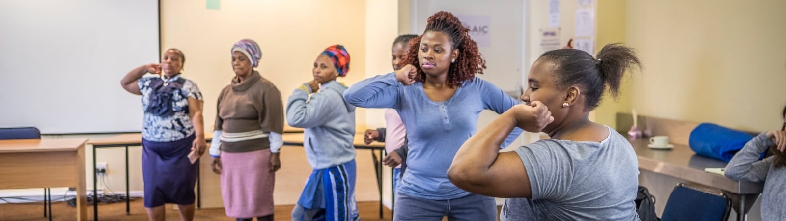 Self defense class in Cape town