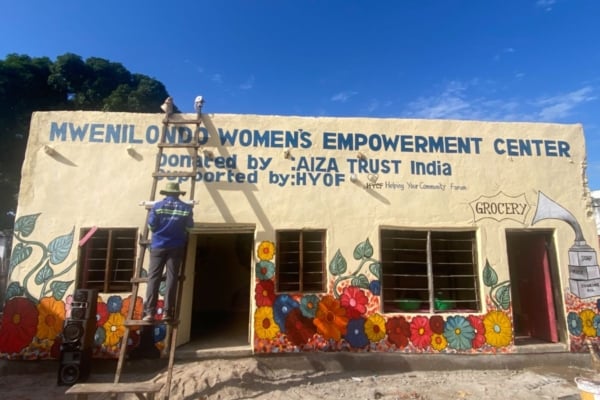 A facility that the interns in Malawi visit.