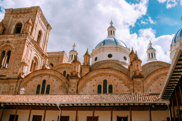 large building in Cuenca, Ecuador