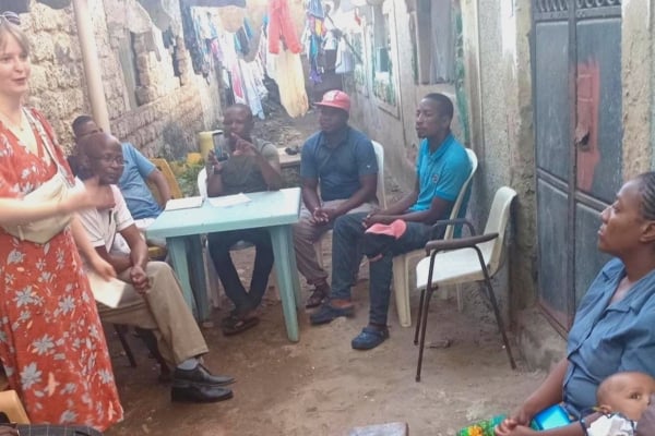 Business skills training in Kenya