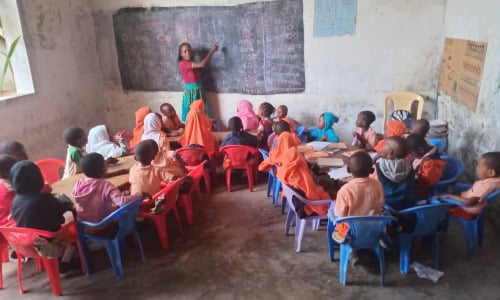 Teaching in Kenya
